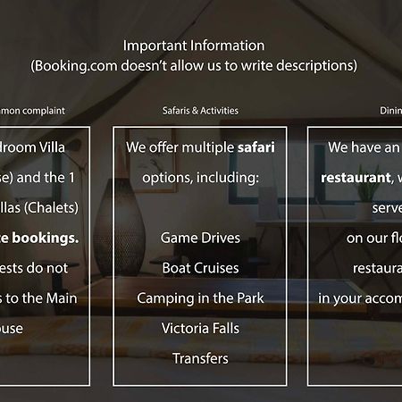 Chobe House Villa And Chalets Kasane Εξωτερικό φωτογραφία